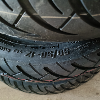 VR WHEELS - MRF Zapper 90/90/12 Long Life Scooter Tyre in Hyderabad