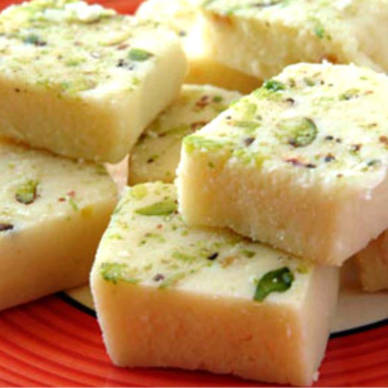 THE MAHARAJA SWEETS - Khoya Barfi Rich Dry Fruit Milk Sweet in Sirsa
