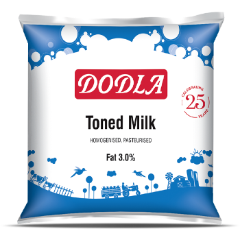Toned Milk 500ml - Homogenised & Pasteurised