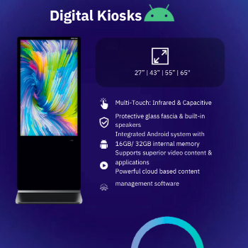  Digital Kiosks Android Display Solutions in Patna BHAVYA 26 SARDAR PATEL PATH, NORTH SRI KRISHNAPURI, Bihar, 800013