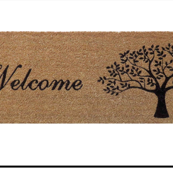  Coir Vastu Tree Doormat - Elegant Entrance Mat RAMKRISHNA BEDDING STORES 268 Rajaram Mohan Roy Road Anand Apartment Siriti More, Kolkata