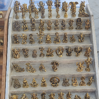 Elegant Brass Miniature Decorative Showpiece