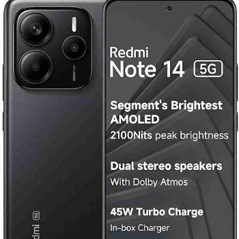  Redmi Note 14 5G 6GB 128GB - Greater Noida MOBILE WALA SHOP NO-LG 20, Aspire Plaza, Gulshan Bellina Rd, Tech Zone IV, WEST, Greater Noida, Ghaziabad, Uttar Pradesh 201306