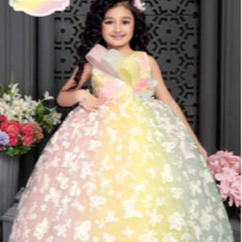 OLIVES - G2666 Gown Party Wear Dress for Little Princess in Adityanagar
