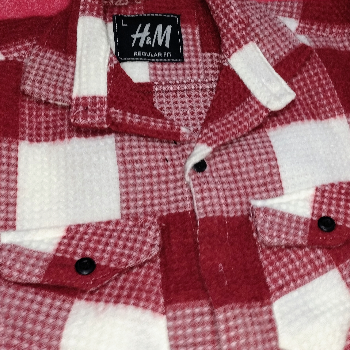 Waffle Double Pocket Shirt displayed in Kushinagar with cozy fabric and stylish pockets - Image 1