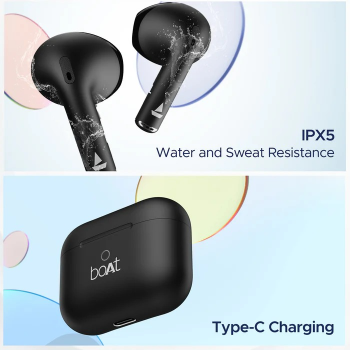 Boat Airpods True Wireless Earbuds displayed in Delhi shop - Image 2