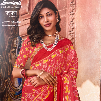 SANTOSH VASTRALAYA AND GARMENTS - Laxmipati Saree Elegant Designer Ethnic Wear in Chandauli