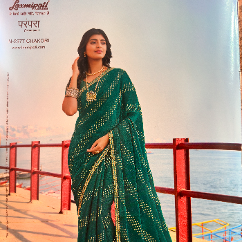 SANTOSH VASTRALAYA AND GARMENTS - Exquisite Designer Saree for Timeless Elegance in Chandauli