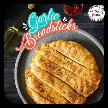  Cheesy Garlic Bread Sticks Snack Treat LA PINOZ PIZZA GULMOHAR INFRONT OF HDFCBANK GULMOHARBRANCH HOUSE NO A 2 GREEN CITY GULMOHAR NEAR AURA MALL BHOPAL