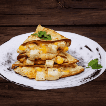 LA PINOZ PIZZA GULMOHAR - Paneer Sweet Corn & Cheese Quesadillas in Bhopal