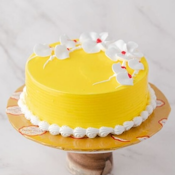 KHUSHI CAKES - Delight Pineapple Cake 500g - Sweet & Tangy in Ankleshwar