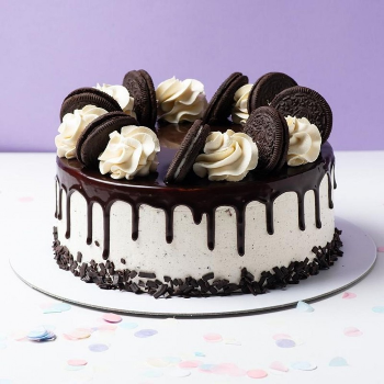 KHUSHI CAKES - Decadent Chocolate Oreo Cake 500g in Ankleshwar