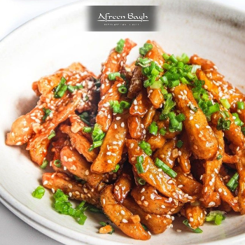 AFREEN BAGH - Crispy Chilly Potato - Spicy Indo-Chinese Starter in Jaipur