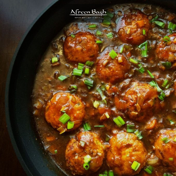AFREEN BAGH - Veg Manchurian Dry & Gravy Delight in Jaipur