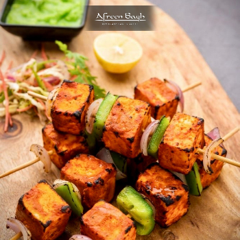 AFREEN BAGH - Juicy Restaurant-Style Paneer Tikka Skewers in Jaipur
