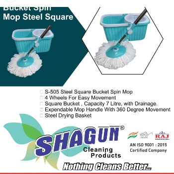 P L ENTERPRISES - Premium Bucket Mop Easy Spin Floor Cleaning System in Kathua