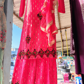 VISHWA FASHION AND TRADERS - Stylish Sarara Kurti with Dupataa Set in Kushinagar