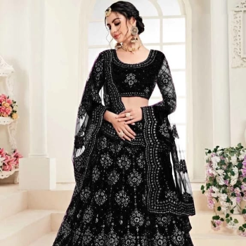 KATHU MONISHA - Elegant Lehenga for Women Party & Wedding Wear in Gummidipoondi