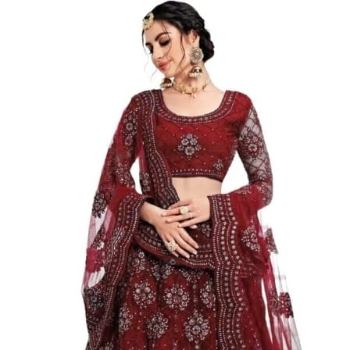 KATHU MONISHA - Elegant Party Wear Lehenga for Women in Gummidipoondi