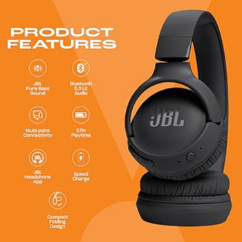 JBL Tune 520BT Headphones in Muzaffarnagar - MAXX - Image 1