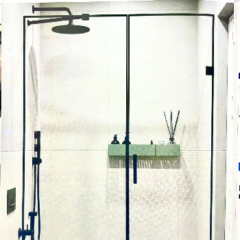 LIONHEART TRADING - Slim Profile Shower Partition - Kalyan Marbles in Indore