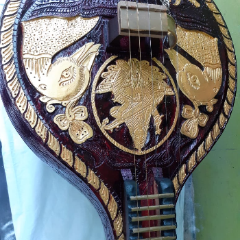SUNDARAPANDIAN PANDIDURAI - Saraswati Ekanda Carving Veena from Thanjavur in Thanjavur