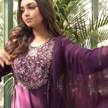 VELVET VIBES AURA - Pure Viscous Silk Kurti Pant Dupatta Set in Vijayawada
