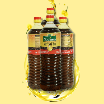 GOYAL AGRO MANUFACTURING COMPANY - Neelima Kachi Ghani Mustard Oil 4L in Achhalda