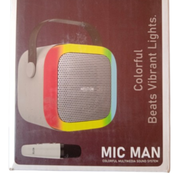  BasantMart Mic Man Colorful Multimedia Party Sound System BasantMart Ward No 13, Raghav Mandir, Amanganj, Madhya Pradesh 488441, India