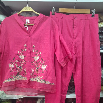  Designer Shirt Palazzos in Pink - PINK POPPY, Nandanvan PINK POPPY C O PINK POPPY PLOT NO 1 SHOP NO.2 KESHAV ENCLAVE NEAR GURUDEV NAGAR NANDANVAN