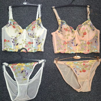 PINK POPPY Floral Ladies Undergarments - Nandanvan