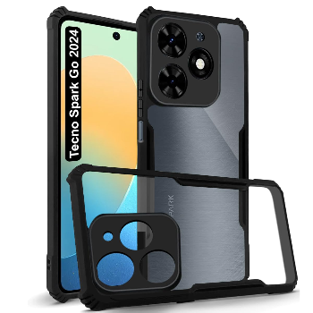 BasantMart - BasantMart Spark Go 2024 Shockproof Back Cover in Sagar