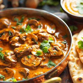 JAIPUR E KABAB - Mutter Mushroom Creamy Masala Curry in Jaipur