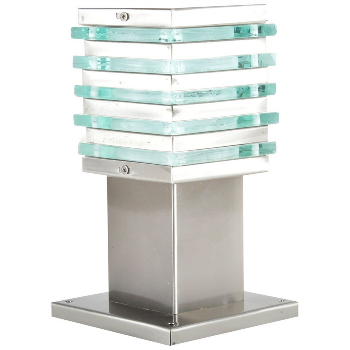 Mini Ice Cube SS Gate Light Modern Wall Lighting - Image 1