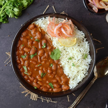 SAFFRON THE RESTAURANT - INDIAN COMBО Rajma Chawal & Choley Chawal Combo Meal in Greater Noida