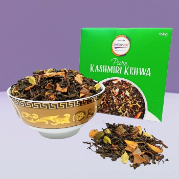 ASHIQ AHMAD - Pure Kashmiri Kehwa Tea 250g - Luxury Tea in Leh