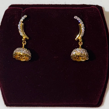 Half Crescent Earrings Elegant Statement Jewelry