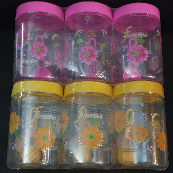 HOME CHOICE STORE - Shree Ambika 600ml Jar 3pc Set Airtight Storage in Udaipur