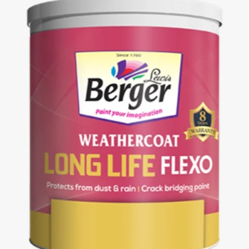 JEM HARDWARE MART - Berger Long Life Flexo Ext White Crack-Free Paint in Chennai