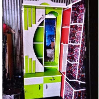 Dressing Table with Storage Stool Vanity Set - Image 4