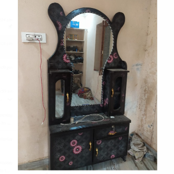 Dressing Table with Storage Stool Vanity Set - Image 9