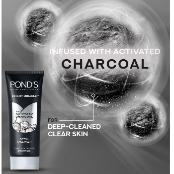 Pond's Charcoal Facewash 100g - Image 2