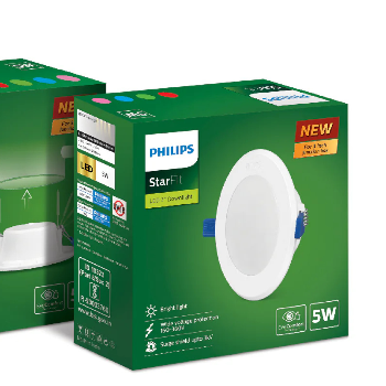 Philips StarFit 5W LED 3" Downlight Cool Efficient LIGHTHOUSE ELECTRICALS 42 BHAGYAM STREET, Chennai, Tamil Nadu, 600107