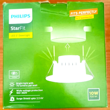 Philips Starfit 10W LED Downlight Eye Comfort