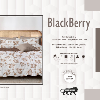 Black Berry Cotton Double Set in Karol Bagh by M K Textiles - Image 4