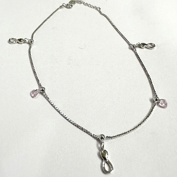 925 Silver Anklet for Daily Wear - AMBICA JEWELLERS