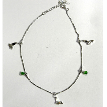 925 Silver Anklet Elegant Daily Wear Jewelry - AMBICA JEWELLERS