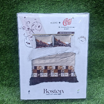 Boston King Size Bedsheet Set in Delhi by Cosy®️ - Image 2