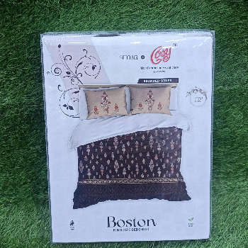 Boston King Size Bedsheet Set in Delhi by Cosy®️ - Image 4
