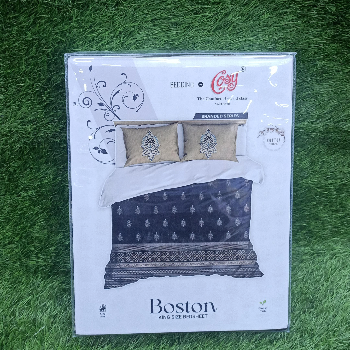 Boston King Size Bedsheet Set in Delhi by Cosy®️ - Image 6